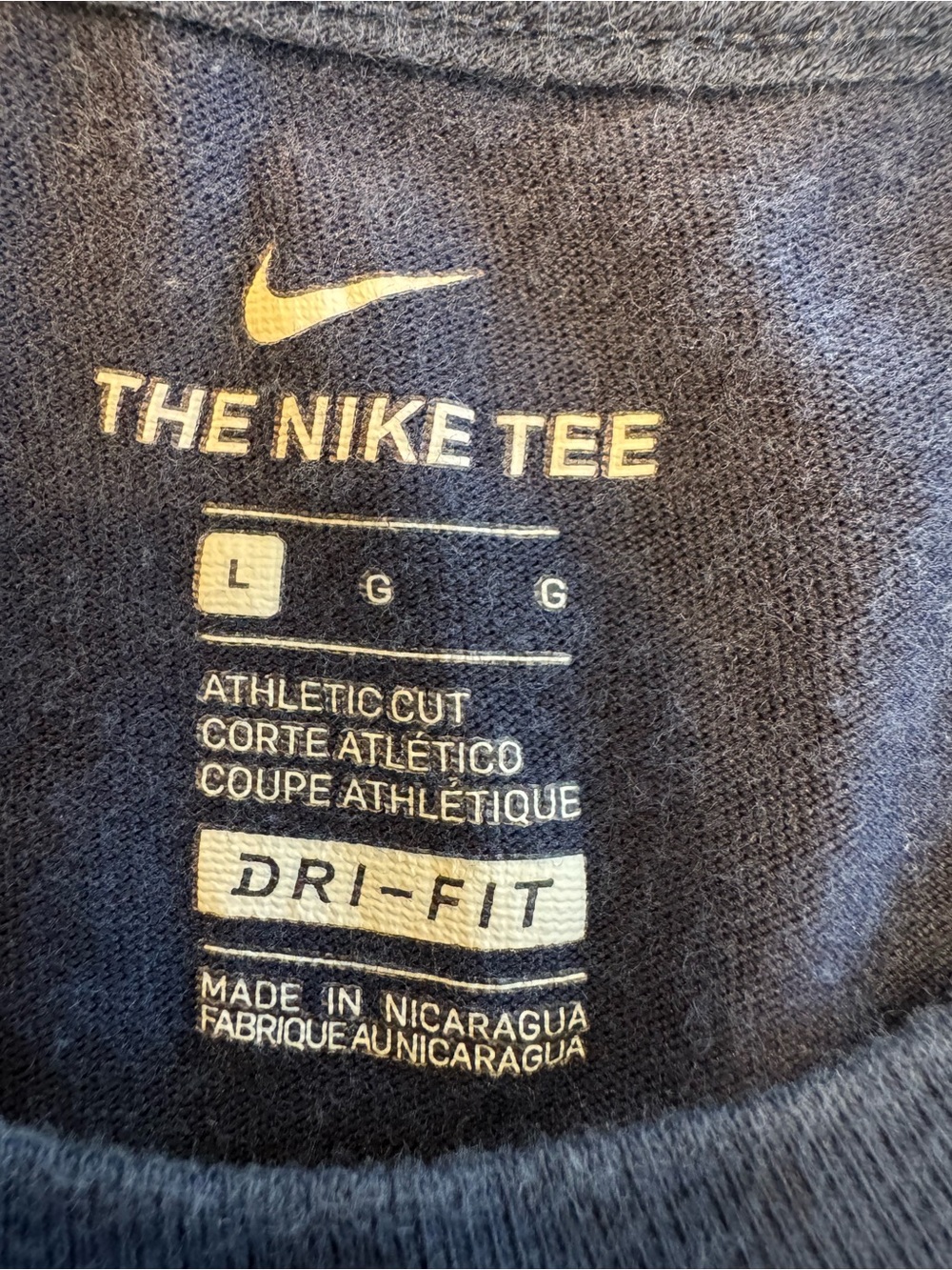 Nike Navy Dri-FIT - Picture 2 of 2